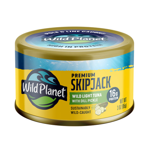Skipjack Wild Tuna with Dill Pickle