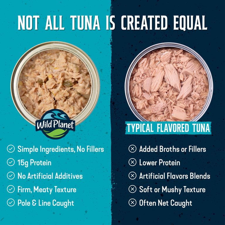Premium Skipjack Wild Light Tuna with Jalapeño