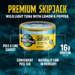 Premium Skipjack Wild Light Tuna with Lemon & Pepper