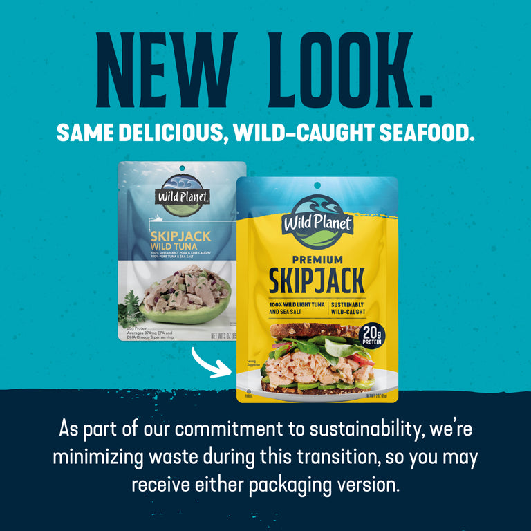 Skipjack Wild Tuna Single-Serve Pouch