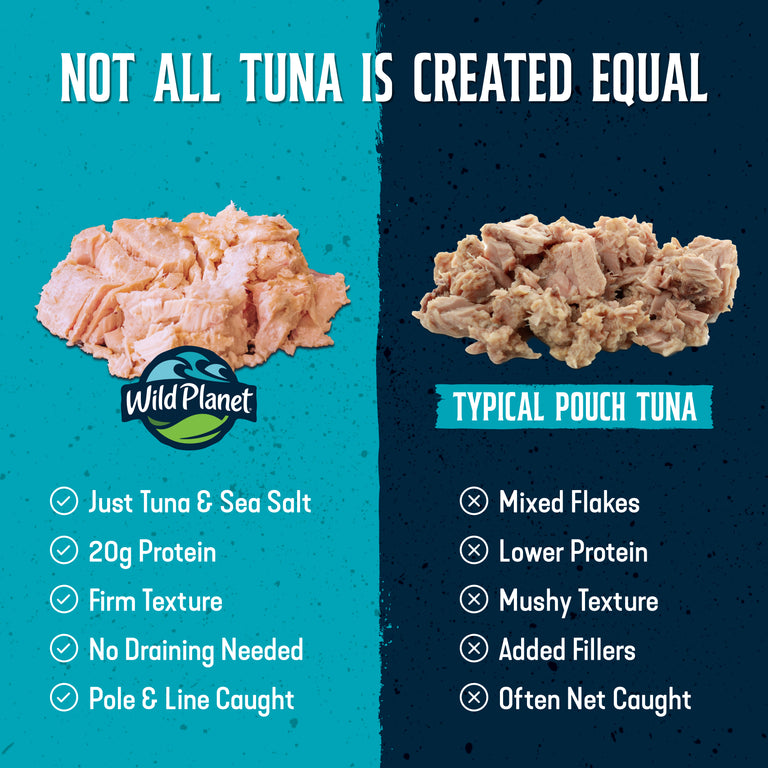 Skipjack Wild Tuna Single-Serve Pouch