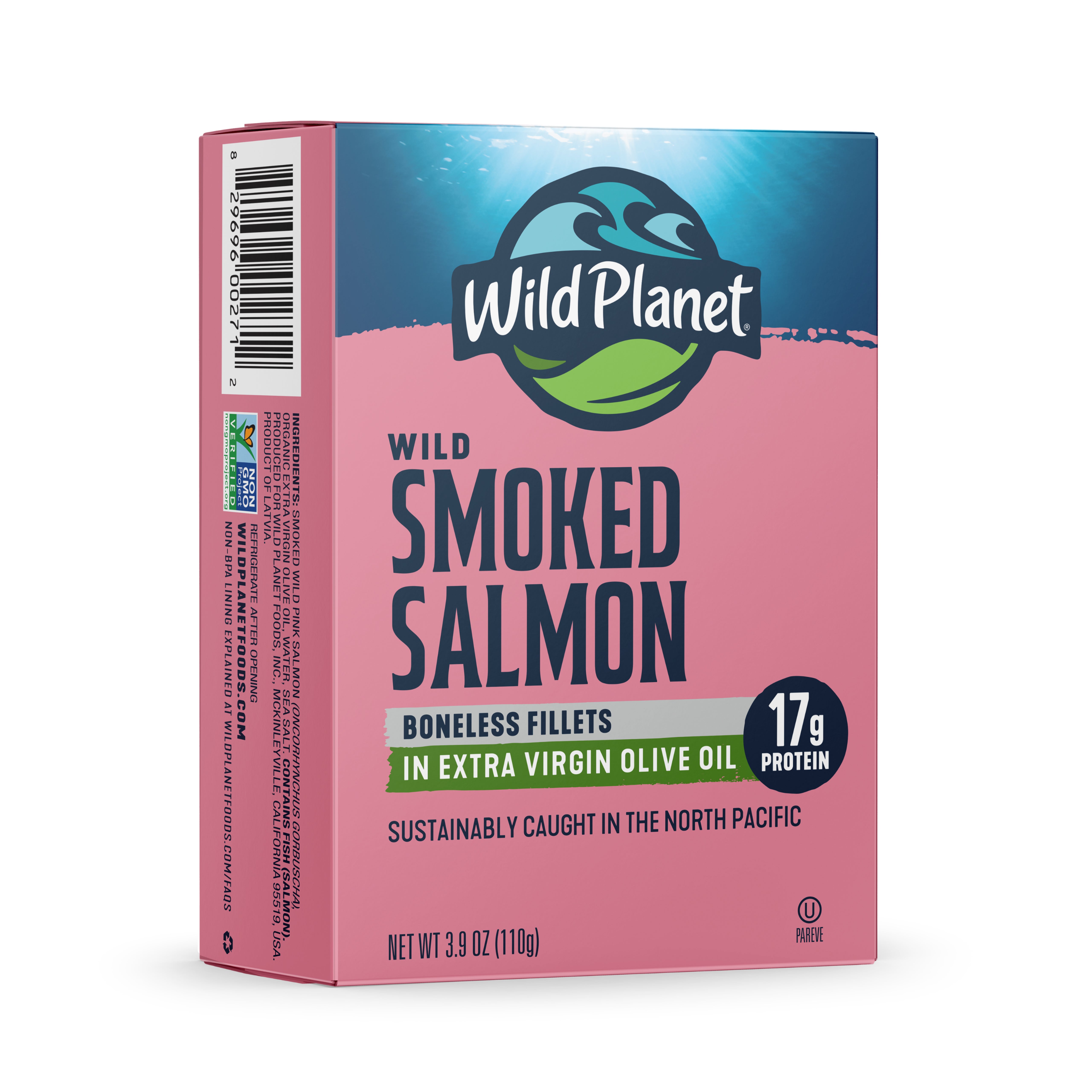 onc merino salmon サイズ3 Canned Smoked Salmon in Olive Oil - Wild Planet Foods