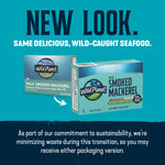 Wild Smoked Mackerel Fillets in Extra Virgin Olive Oil