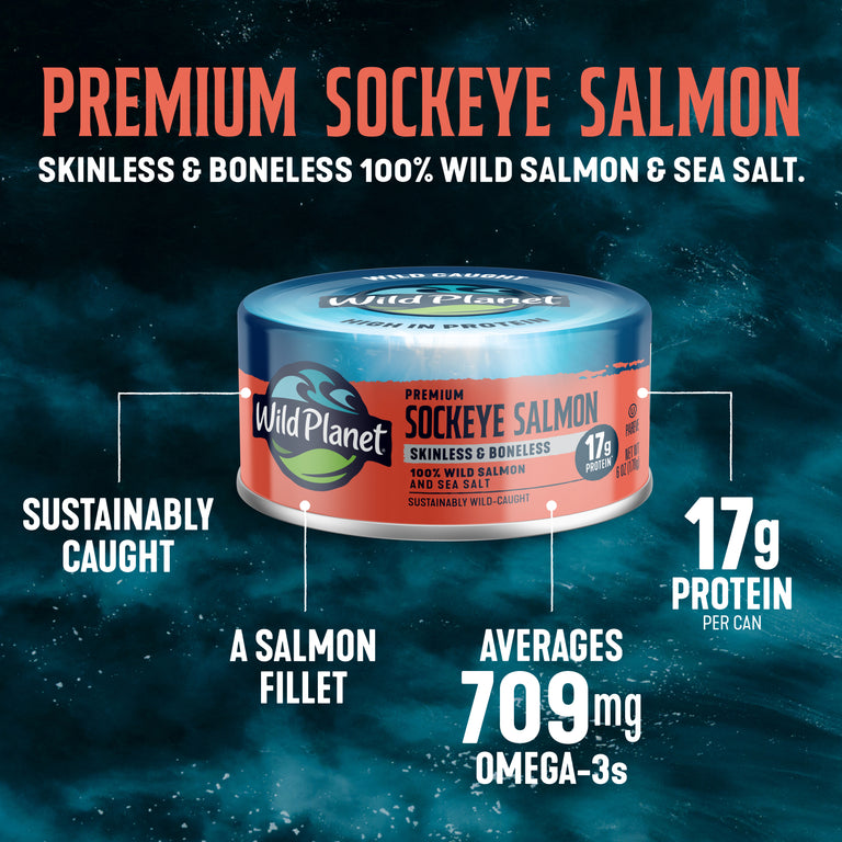 Wild Sockeye Salmon