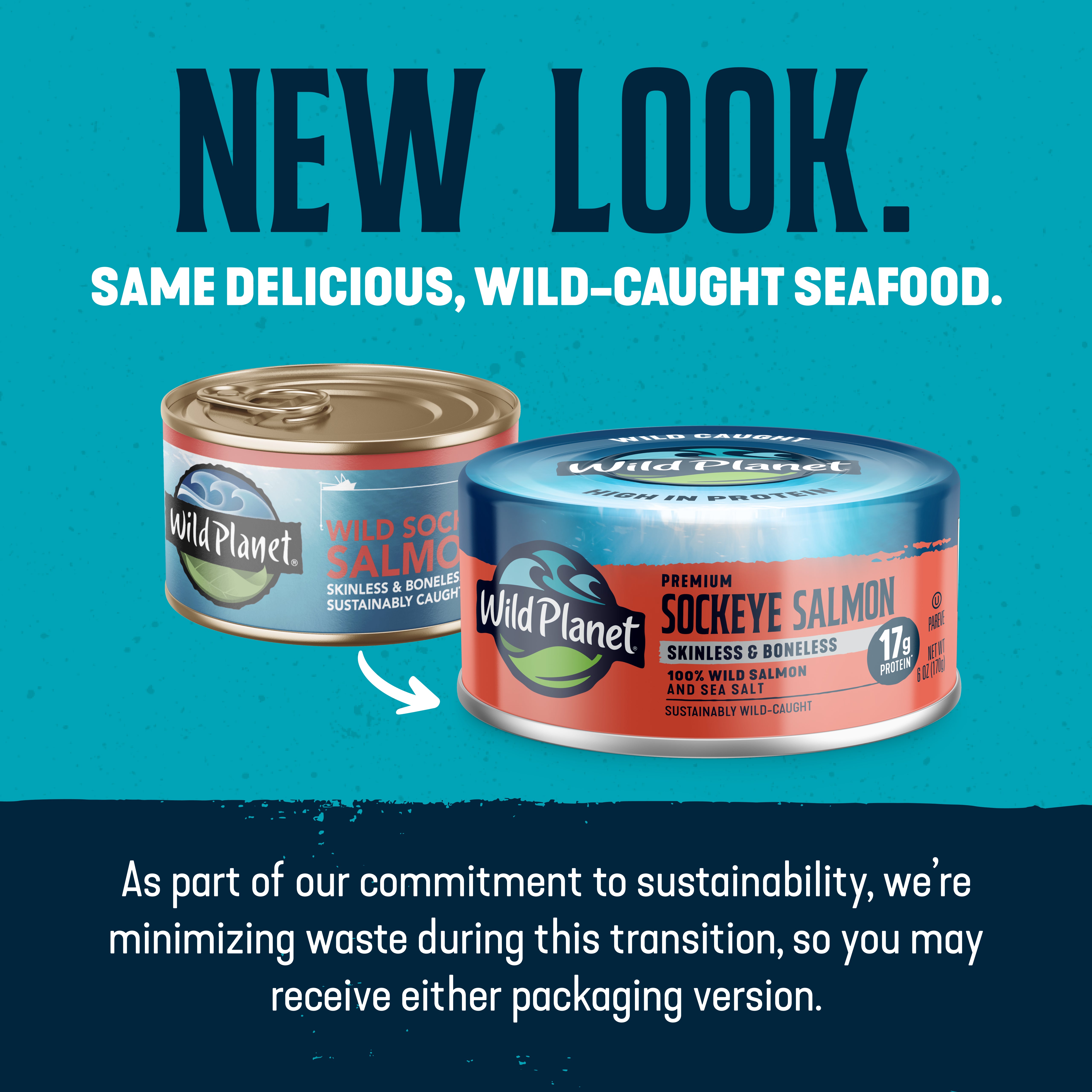 Canned Sockeye Salmon - Wild Planet Foods