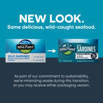 Wild Sardines Skinless & Boneless Fillets In Water