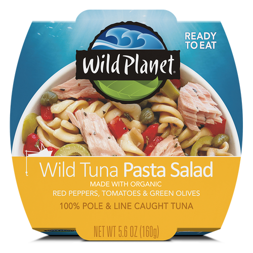 Wild Planet Wild Tuna Pasta Ready-to-Eat Salad Bowl, front view