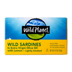 Wild Sardines In Extra Virgin Olive Oil with Lemon