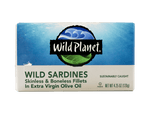 Wild Sardines Skinless & Boneless Fillets In Extra Virgin Olive Oil