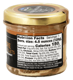 Albacore Wild Tuna Fillets back of jar with nutrition facts and ingredients