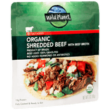 Wild Planet Organic Shredded Beef No Salt Added - angled pouch