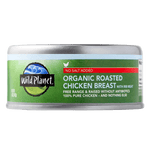 Organic Roasted Chicken Breast with Rib Meat No Salt Added
