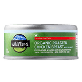 Organic Roasted Chicken Breast with Rib Meat No Salt Added