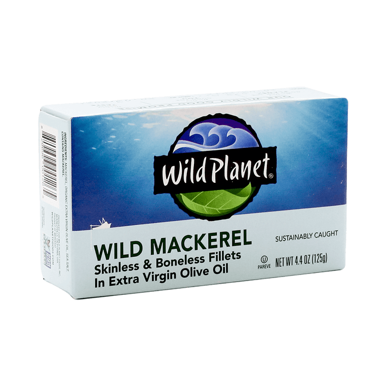 Wild Mackerel Fillets In Extra Virgin Olive Oil