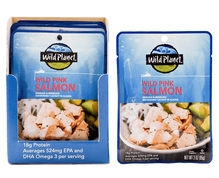 Wild Pink Salmon Single-Serve Pouch