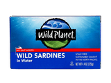 Wild Sardines In Water No Salt Added