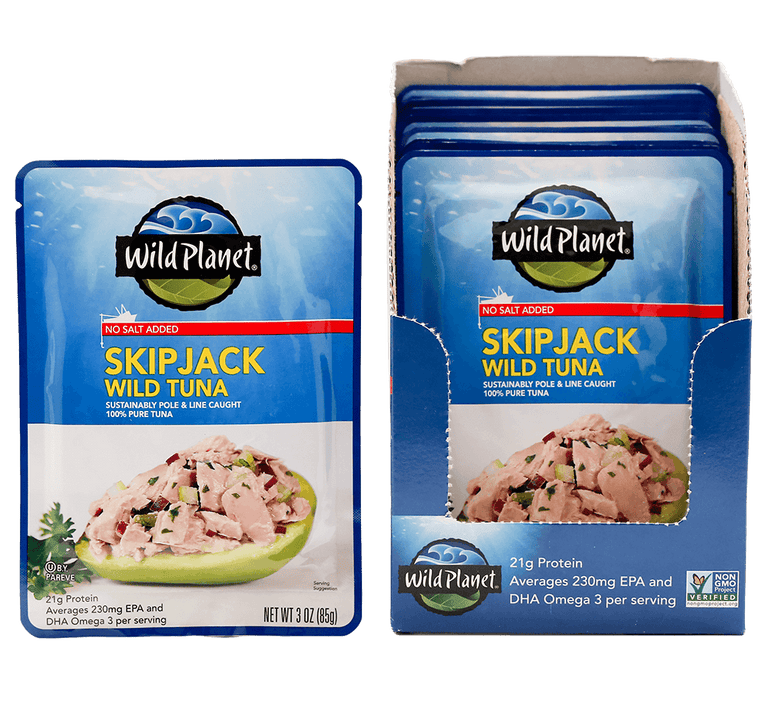 Skipjack Tuna No Salt Added Wild