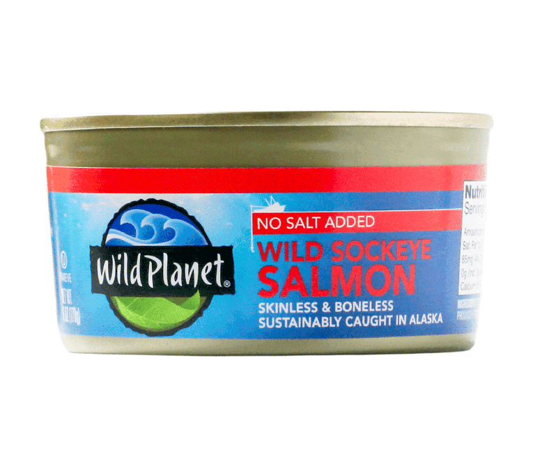 Wild Sockeye Salmon No Salt Added