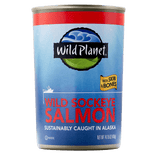 Wild Sockeye Salmon with Skin & Bones