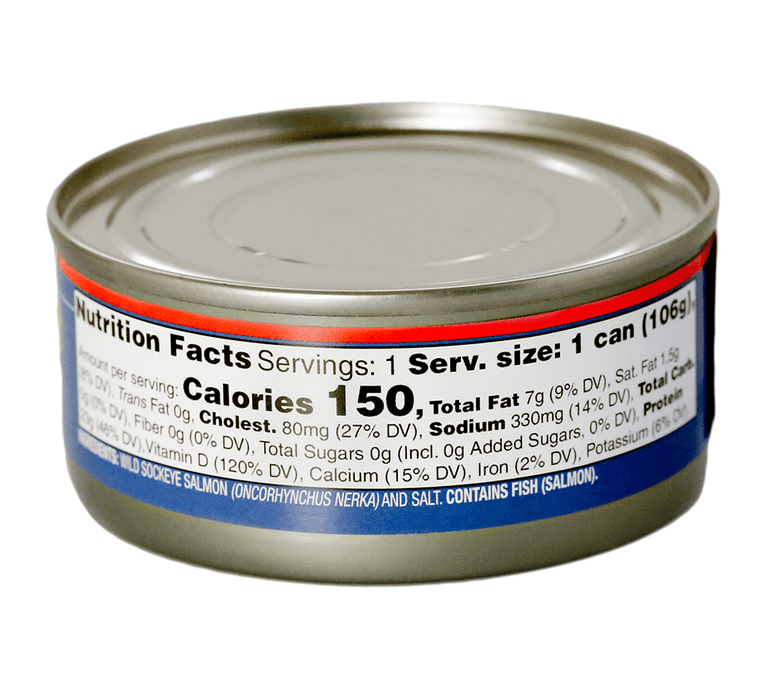 Canned Sockeye Salmon - Wild Planet Foods