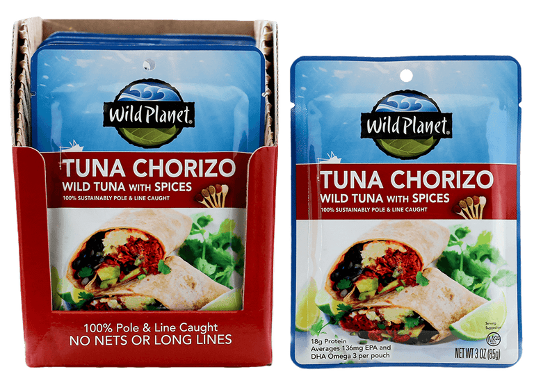 Tuna Chorizo Wild Tuna With Spices Single-Serve Pouch