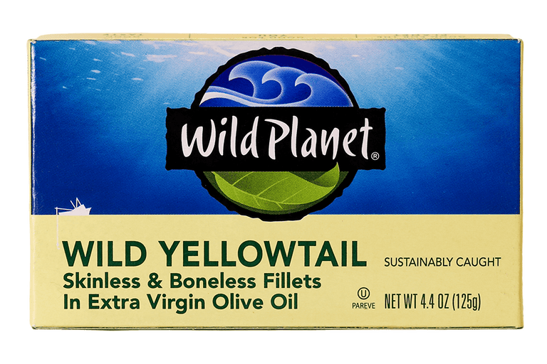 Wild Yellowtail Fillets In Extra Virgin Olive Oil