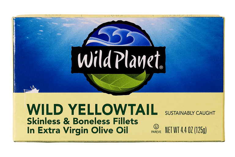 Wild Yellowtail Fillets In Extra Virgin Olive Oil